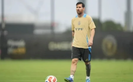 Messi Sits Out Argentina’s Friendly Match Against Venezuela in Miami