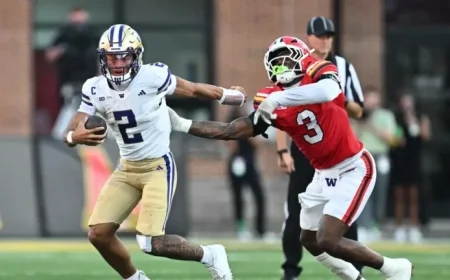 How to Watch Rutgers vs Washington Game Today: Week 7 Time and TV Channel Information