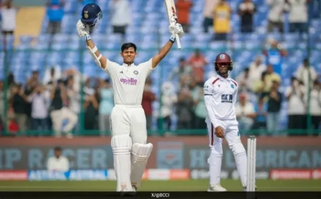 Yashasvi Jaiswal Shines Bright with Remarkable 7th Test Century in Second Test