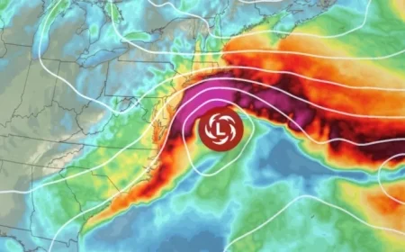 Powerful Nor’easter to Hit East Coast with Strong Winds Coastal Flooding and Heavy Rain This Weekend