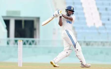 Sai Sudharsan Transforms Vision into Reality in Cricket Triumph