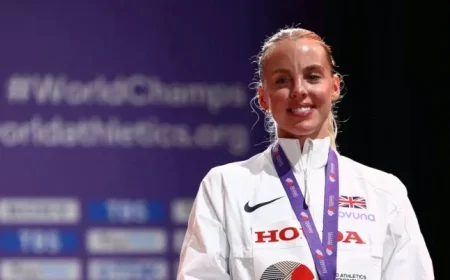 Britain’s Hodgkinson Ends 2025 Determined to Break 800m Record