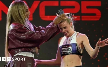 Keely Hodgkinson Shines with Victory in Athlos 800m Race in New York