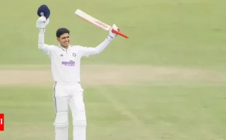 Shubman Gill Scores 10th Century Surpassing Sachin Tendulkar Closing In on Virat Kohli’s Record