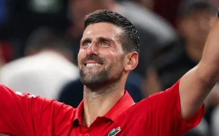 Novak Djokovic sets new record as 24-time Grand Slam champion becomes oldest ATP 1000 semi-finalist at Shanghai Masters