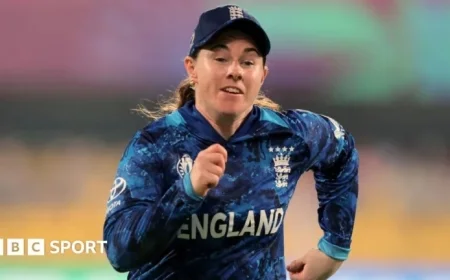 Live Updates: England vs Sri Lanka at Women’s Cricket World Cup 2025 with Score Radio and Highlights