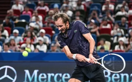 Medvedev’s Comeback Leads the Way to Shanghai Semi-Finals Alongside Surprise Contenders