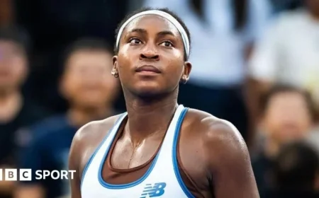 Coco Gauff Secures Victory in Wuhan Despite Serving Challenges