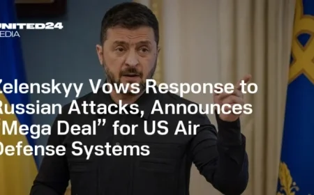 Zelenskyy Pledges Strong Retaliation to Russian Assaults and Secures Major US Air Defense Systems Deal
