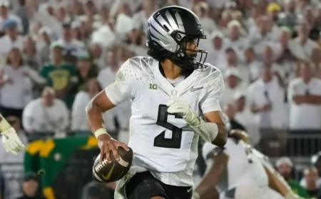 Oregon’s Dante Moore and Indiana’s Fernando Mendoza Unexpectedly Rise as NFL Stars