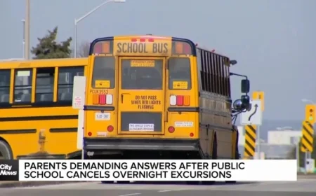 Concerned Parents Seek Explanation After Public School Cancels Overnight Trips
