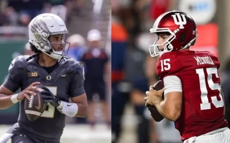 Experts Unveil Big 10 Predictions: Dante Moore Takes Center Stage in Oregon vs. Indiana Week 7 Showdown
