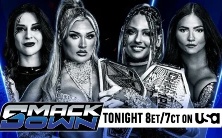 Tiffany Stratton and Stephanie Vaquer Battle Giulia and Kiana James in Epic Showdown