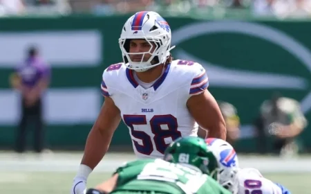 Buffalo Bills Face Setbacks: TJ Sanders and Damar Hamlin on Injured Reserve, Matt Milano Out for Monday’s Game