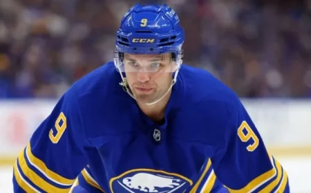 Sabres Center Norris Faces Extended Absence Due to Injury