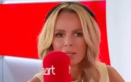 Amanda Holden Suffers Swelling and Infection After Home Accident Causes Injury