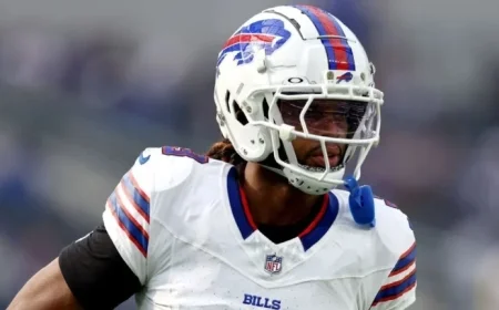 Buffalo Bills Face Challenges: Hamlin and Sanders Added to IR Milano to Miss Monday Night Football