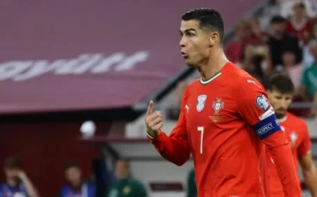 Cristiano Ronaldo Sets Impressive New Record Tonight