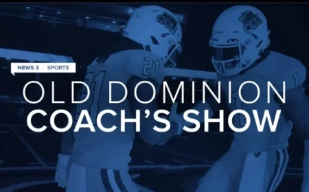 Engage with the Old Dominion Football Coach’s Show on October 10