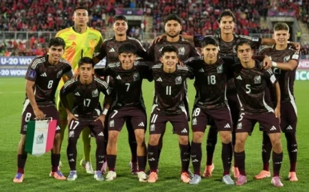Mexico vs Argentina Lineups Quarterfinals U20 World Cup Clash