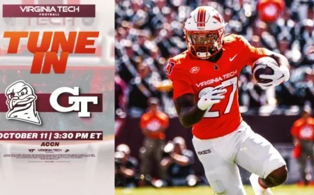 Catch the Excitement: Virginia Tech Battles No. 13 Georgia Tech in Must-Watch Showdown