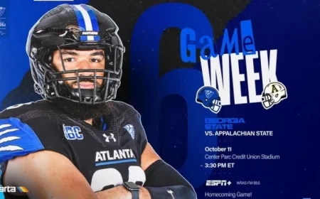 App State Visits as Panthers Celebrate Homecoming Game