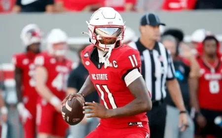 NC State Takes on No 16 Notre Dame as No 25 Florida State Welcomes Pittsburgh in Top ACC Matchups of the Week