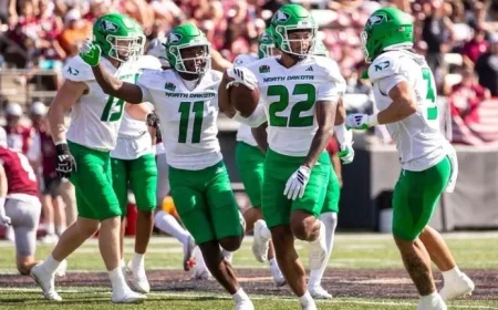 Preview No. 13/12 Fighting Hawks vs No. RV/20 Penguins in Exciting MVFC Showdown Hosted by University of North Dakota Athletics