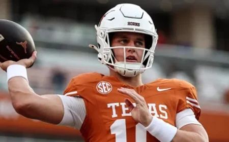 Arch Manning Seizes Opportunity to Shine on College Football’s Grandest Stage