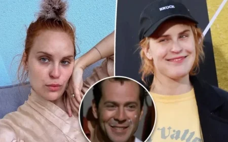 Tallulah Willis proudly responds to bullies highlighting her inherited chin from Bruce Willis in inspirational post