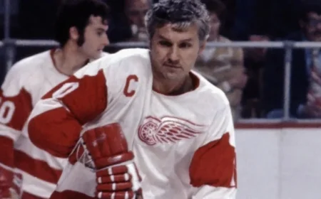 Red Wings to Honor Legendary Player with Special Jersey Tribute This Season