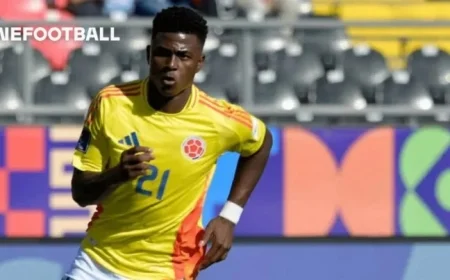 Colombian Striker Destined for Cruzeiro in 2026 Impresses at Under-20 World Cup