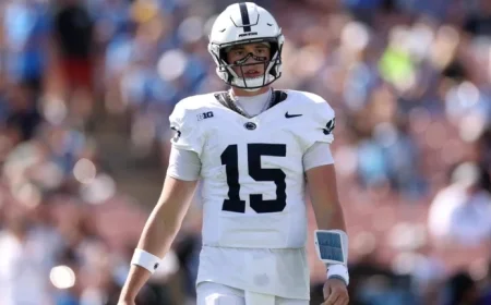 PSU’s Season Shaken as Drew Allar Suffers Season-Ending Leg Injury in Loss to Northwestern