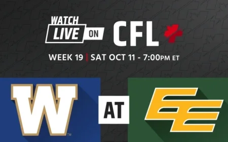Week 19 Showdown Winnipeg Blue Bombers Face Off Against Edmonton Elks