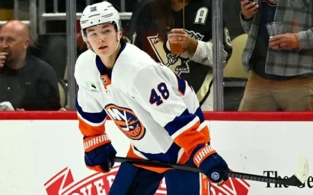 Matthew Schaefer’s Historic NHL Debut Jersey Goes Up for Auction Right After Record-Breaking Performance