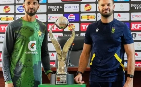 World Champion South Africa Prepares for Challenging Spin Test in Pakistan 2-Test Series