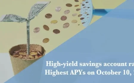 Top High-Yield Savings Accounts of October 2025 Offering Up to 5.00% APY