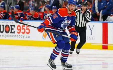Edmonton Oilers Boost Roster with New Defenceman Joining NHL Team