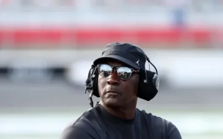 Michael Jordan Showcases Rare Air Jordan 11 “285” at Charlotte Speedway Event