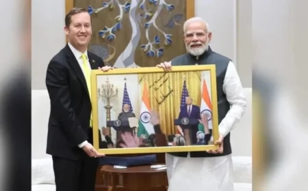 US Envoy Sergio Gor Highlights Exceptional Meeting with PM Modi in Exclusive NDTV Interview