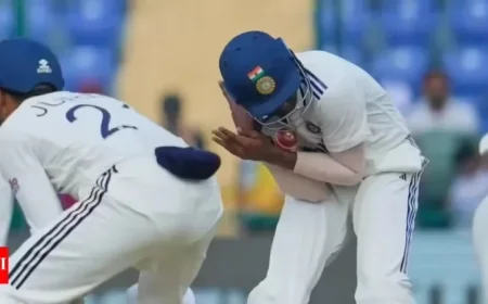 Sai Sudharsan’s Spectacular Short Leg Catch Ends with Unfortunate Injury – Must-See Video