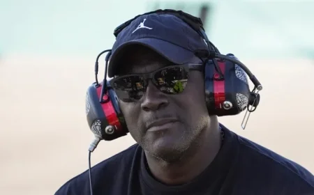 Michael Jordan Unveils Exclusive Air Jordan 11 “285” at NASCAR Event