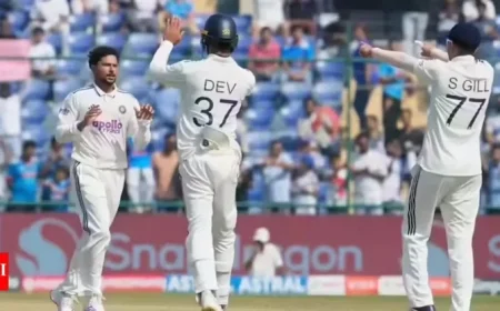 India vs West Indies 2nd Test Day 3 Live Score: India Aims for Early Breakthroughs to Dominate West Indies