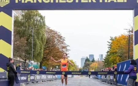 Discover the Manchester Half Marathon 2025 Route Map Start and Finish Locations