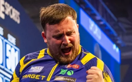 Luke Littler Triumphs Over Jonny Clayton to Secure World Grand Prix Darts Final Against Luke Humphries