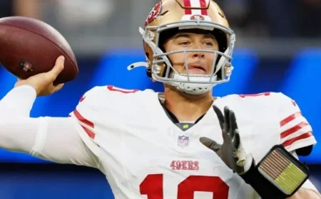 49ers Set to Start QB Jones Against Buccaneers Say Sources