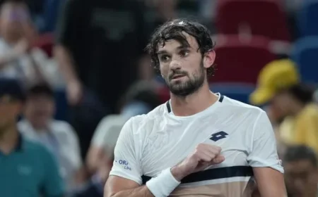Vacherot Upsets Djokovic to Set Up Shanghai Masters Final Showdown with Cousin Rinderknech