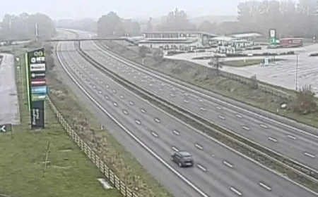 Ongoing Police Incident Shuts Down M61 Causing Major Traffic Delays