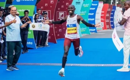 Delhi Half Marathon 2025 Results: Alex Matata and Lilian Rengeruk Triumph in Elite Races