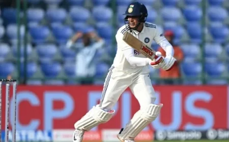 Stats Show Gill Equals Kohli in Records as Jaiswal Trails Only Bradman